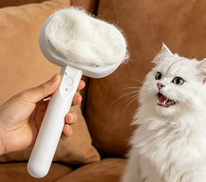 Rechargeable Portable Steam Comb